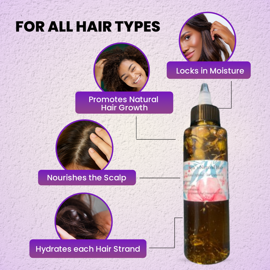 Herbal Infused Hair Growth Oil